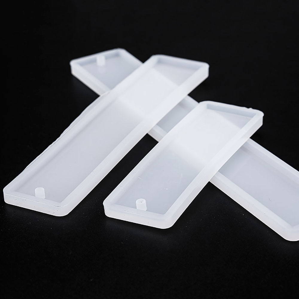 Silikon Quaddel Rechteck Silikon Lesezeichen bilden DIY Lesezeichen Formenbau Epoxid Harz Schmuck DIY Handwerk Silikon transparent bilden