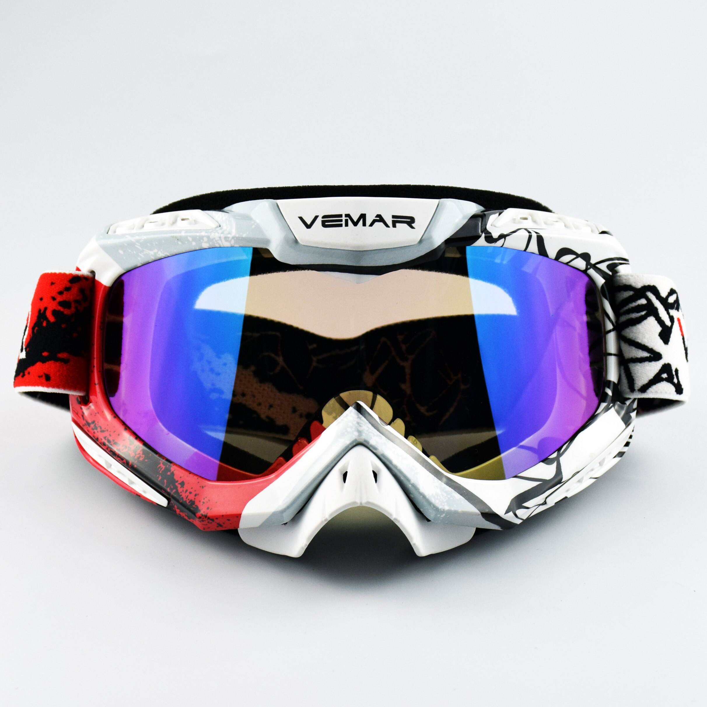 VEMAR Moto cross lunettes saleté vélo Moto cross lunettes Moto Cross lunettes vtt MX équitation lunettes masque moto cross