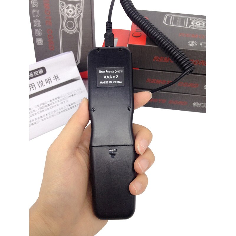 RS-VPR1 LCD Timer Fernbedienung Auslöser Präzise Timing Shutter Fernauslöser für Sony A6000/A7000/A5000/a6/A7