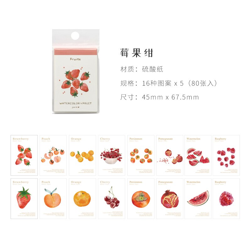 Vintage Flower illustrated Bullet Journal Transparent Paper Memo Pad Sticky Note Memo Notepad School Office Supply Stationery