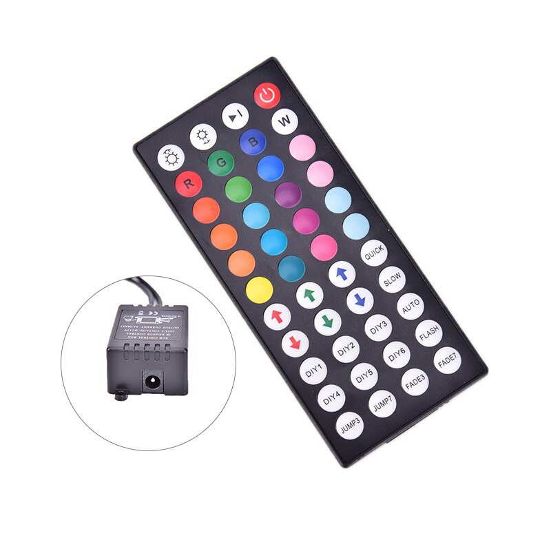 Key Ir Remote Controller Box Dc V Voor Rgb Le Grandado