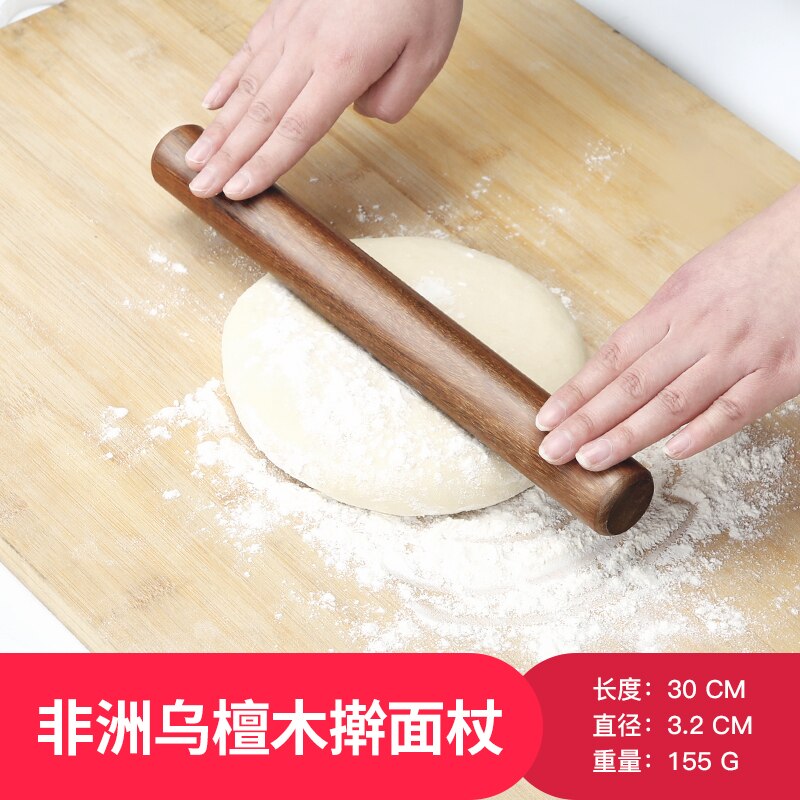Embossed Rolling Pin Baking Cookie Roll Reindeer Cake Long Rolling Pin Baking Cookies Noodle Biscuit Fondant GG50gm: 1