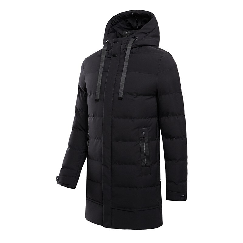 Blouson Hiver Homme con capucha larga de