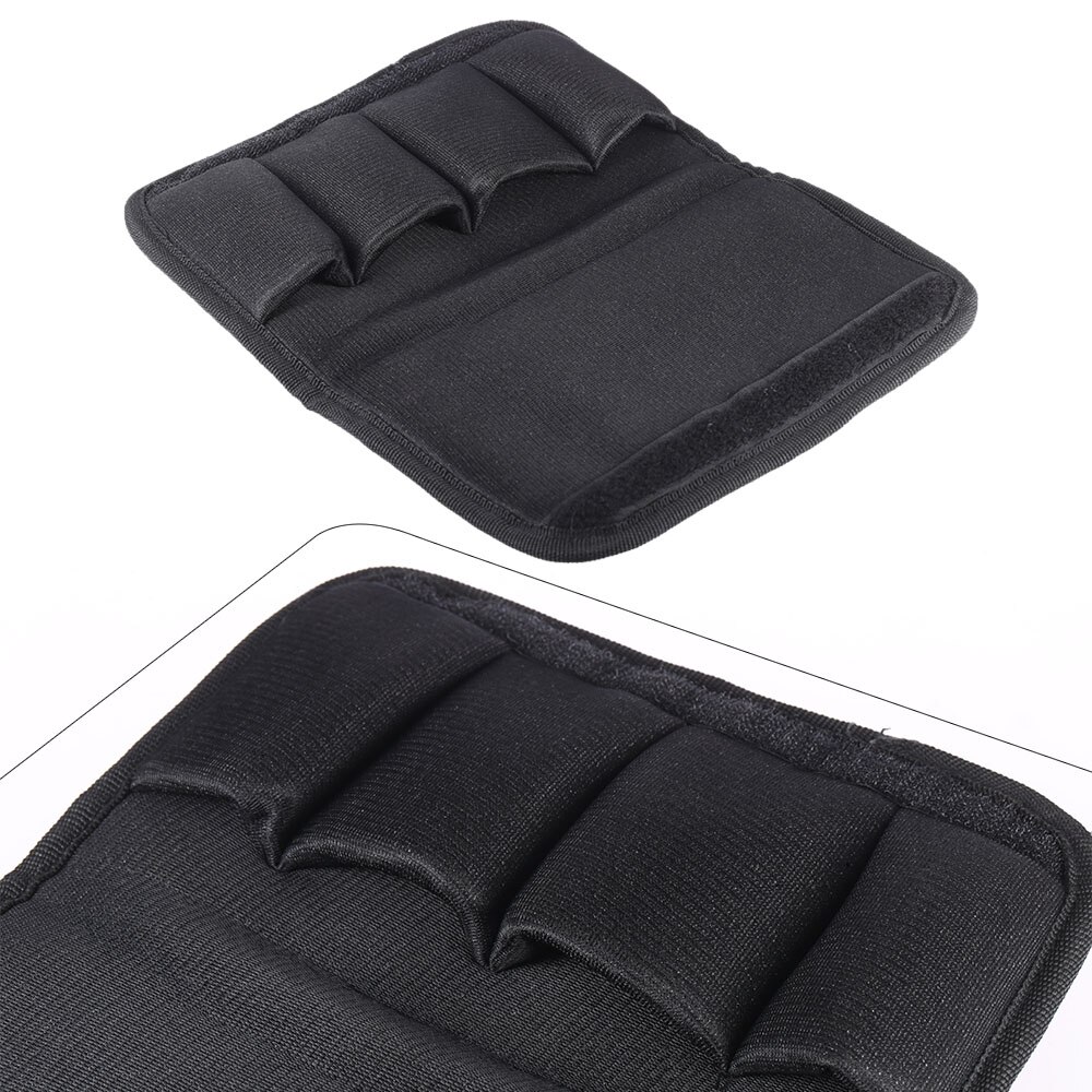 dauerhaft Posaune Euphonium Trompete Mundstück Tasche Tasche mit 4 Weiche Fächer Schwarz