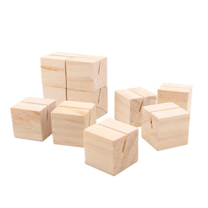 Manualidades de madera tarjeta de visita carpeta de notas decoración de muebles para el hogar gabinete de vino muebles tarjetas de mensajes manuales