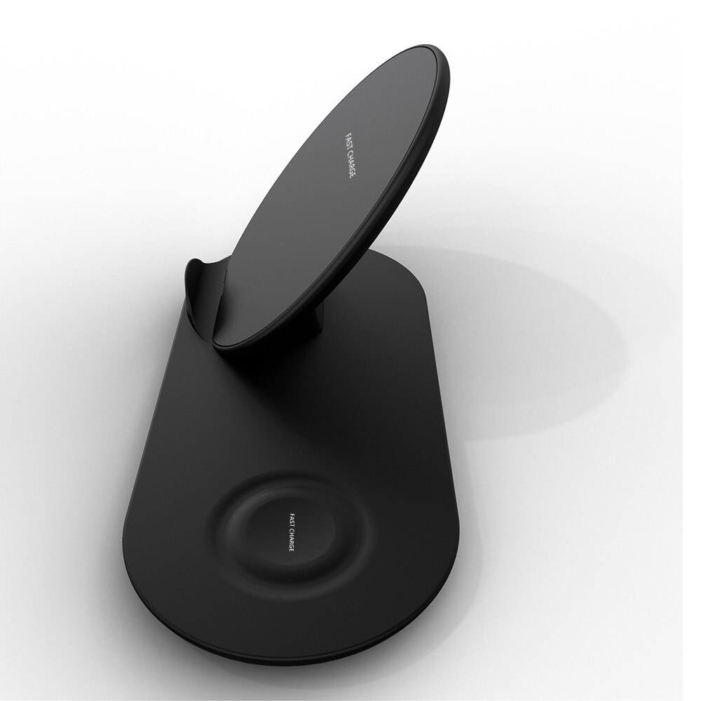 2 In 1 Fast Charging Wireless Charger Pad For Samsung Phone Lightweight For Samsung Watch For Iphone For Xiaomi #20