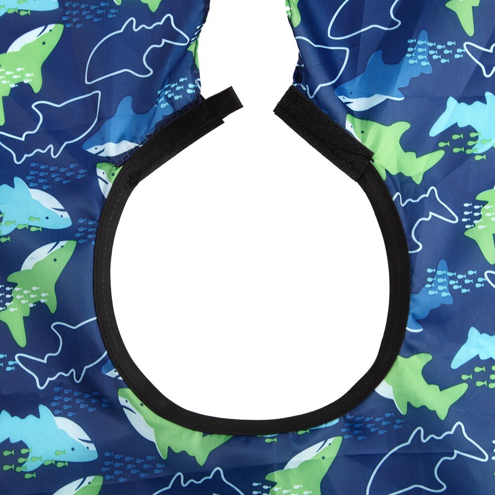 Crianças bebê salão de beleza corte cabelo impresso à prova dwaterproof água avental roupas salão barbeiro vestido cabo cabeleireiro cabo