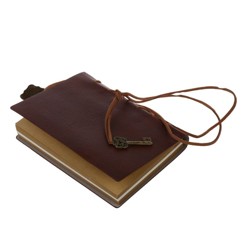Delicate Cool Classic Vintage Leather Bound Blanco Pagina 'S Dagboek Dagboek Notebook