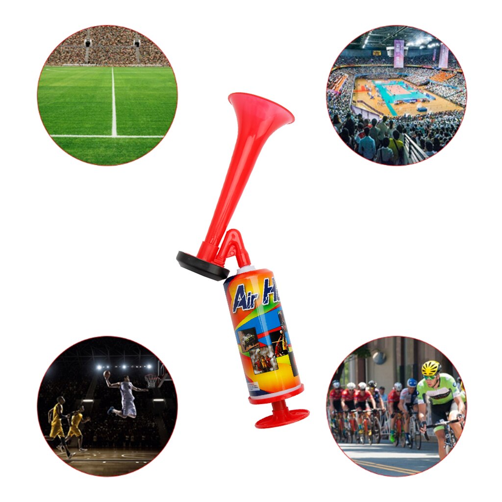 Hand Calling Horn, Hand Pump Fog Horn for Stadium, Party, Sporting Events