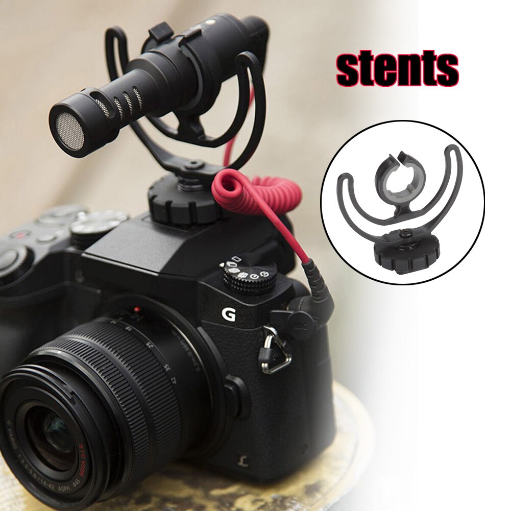 Camera Shoe Shock Mount Met Rycote Lier Beugel Voor Rode Videomicro Videomic Me Microfoon GK99