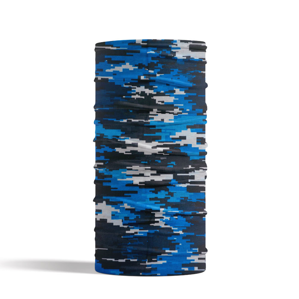 Fashion16-mascarilla de camuflaje urbana, Bandana de Color azul claro para senderismo, protección multifuncional para el cuello, polainas: 23