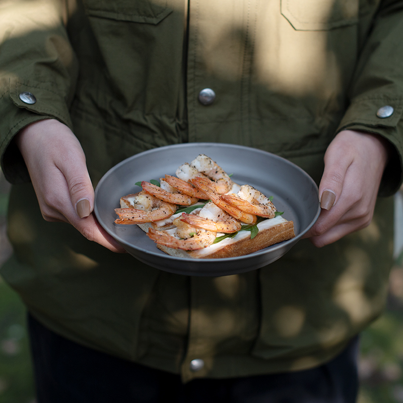 Naturehike Outdoor Pure Titanium Servies Draagbare Picknick Set Barbecue Apparaat Titanium Schotel Kom Voedsel Apparatuur Ultralight