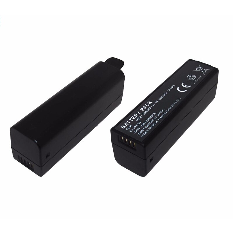 Cargador Dual de carga HB01-522365 para DJI OSMO PART7, para DJI Osmo X3 X5 X5R, cámara de mano 4K: 2pcs Battery