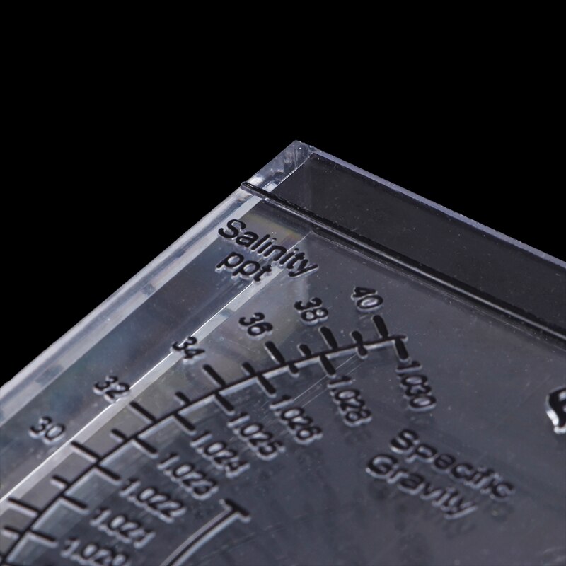 Marine Hydrometer Reef Fish Tank Aquarium Water Salinity Specific Gravity Test J6PC