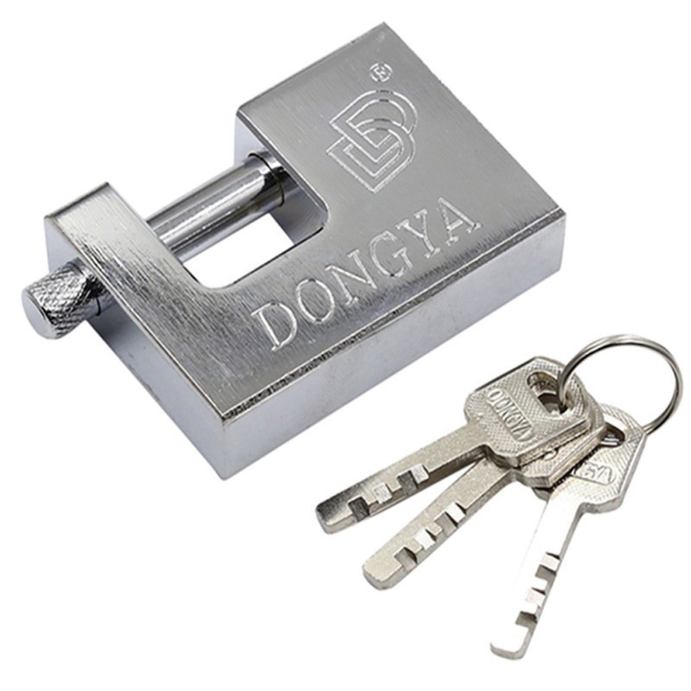 50mm~70mm HEAVY DUTY ANTI RUST SHUTTER PADLOCK HIGH SECURITY SHACKLE LOCK 3 KEYS