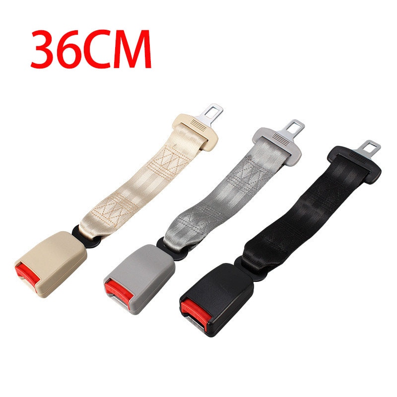 36CM Seat Belt Extending Safety Certified Buckle Seat Belt Extender