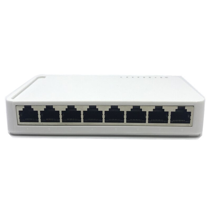 Model 8 Port Gigabit Switch Desktop RJ45 Ethernet Switch 10/100/1000Mbps Lan Hub Switch 8 Portas EU Plug