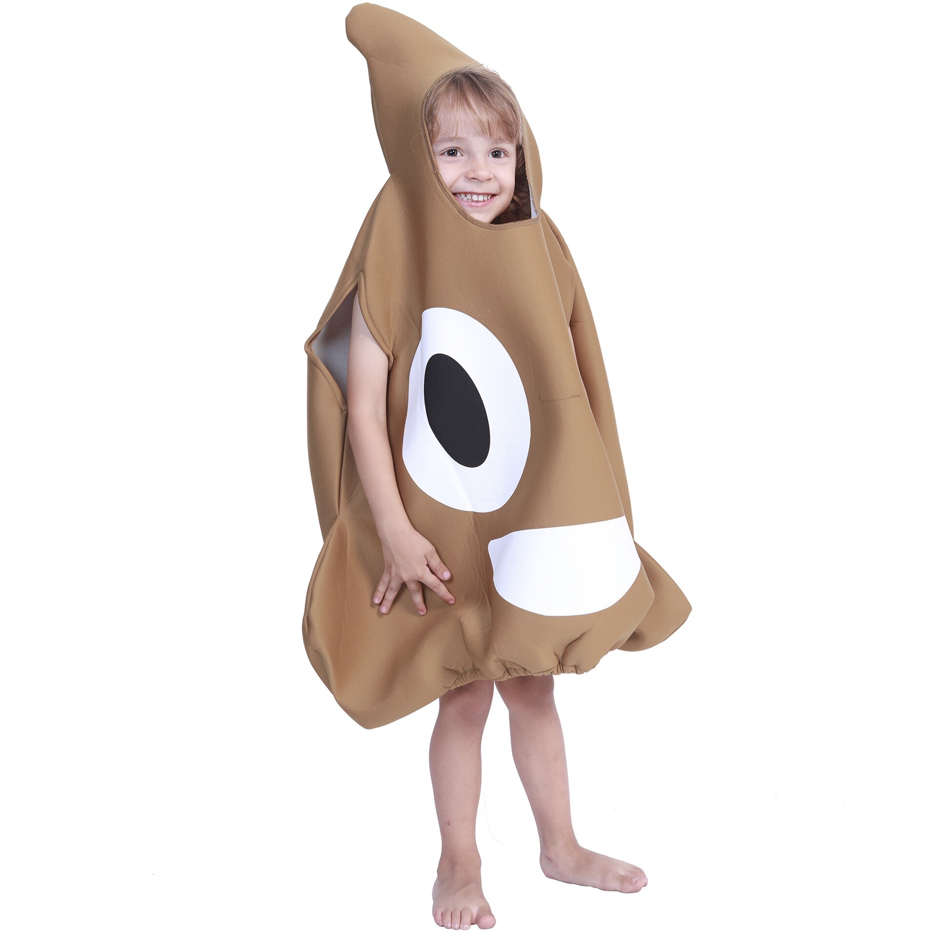 Halloween poop udtryk mænds og kvinders cosplay kostumer halloween kostumer svampe poop børneshow siamesisk tøj