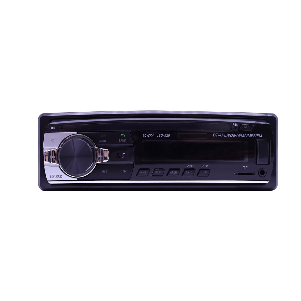 Multimedia  mp3 -speler 1 din autoradio autoradio met bluetooth fm muziek aux-ingang tijdinstelling usb u-schijf sd-kaart 12v: Default Title