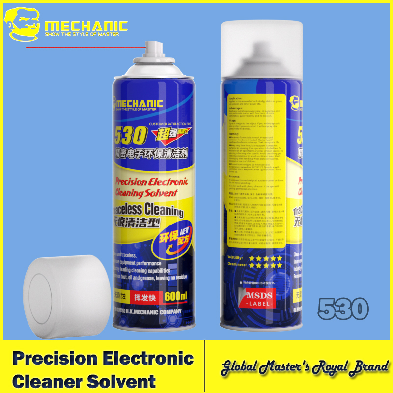【mechanik】 530 600ml elektronikreiniger mit großem fassungsvermöGen zur reinigung von staub und öl auf tastaturen, computern, handybildschirmen und zur reparatur und reinigung