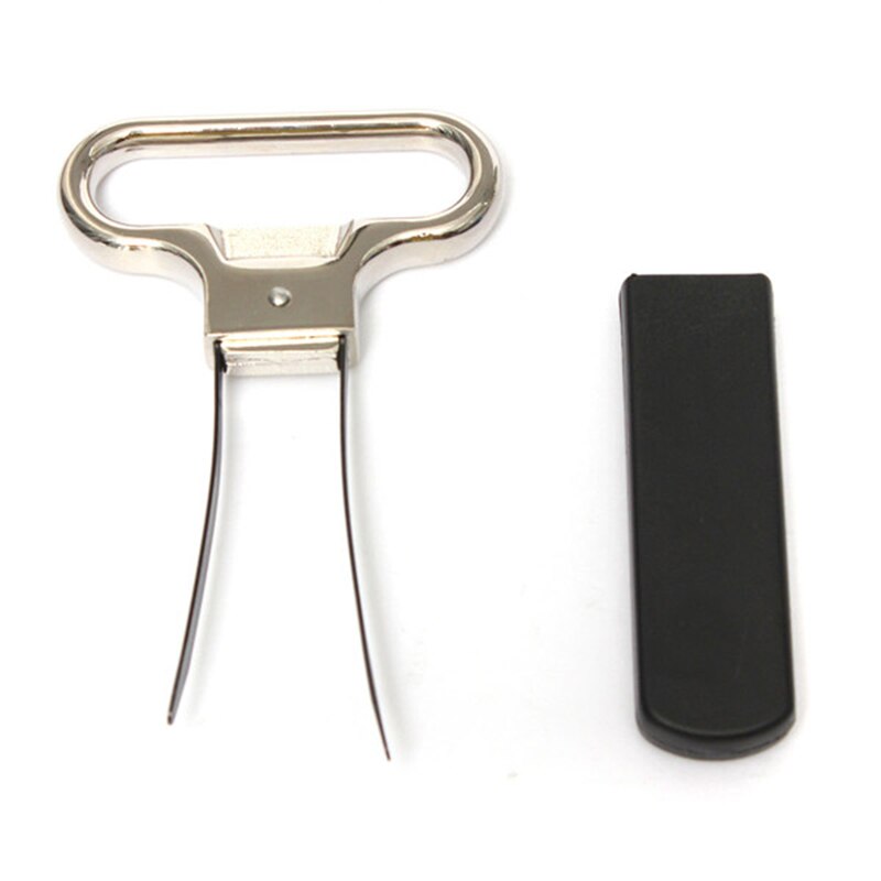 Two-Prong Cork Puller Wine Opener Stainless Steel Wine Opener Wine Opener Wine Bottle For Kitchen