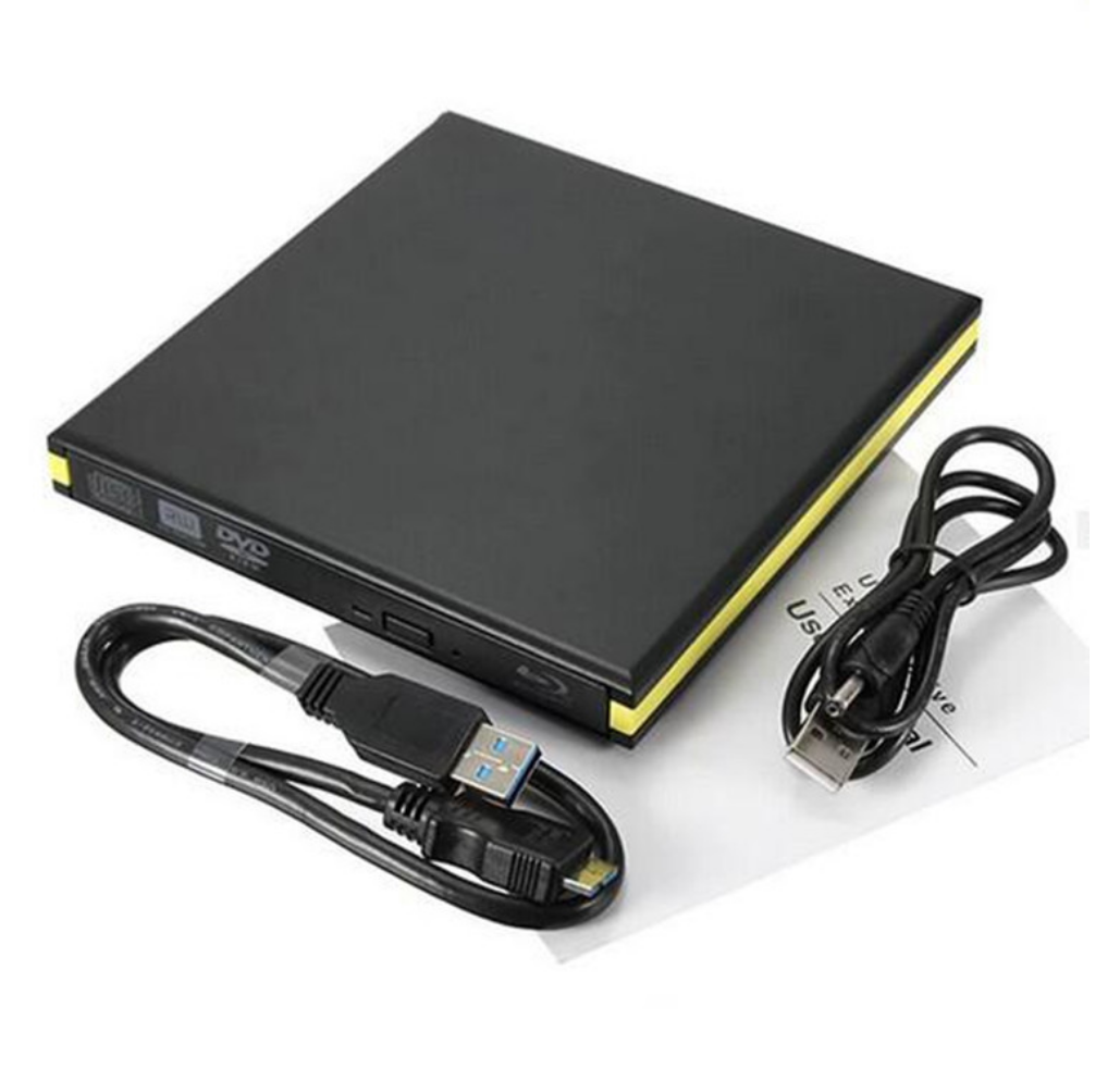 Blu-Ray Brander Speler USB 3.0 CD DVD Externe Bluray Drive Schrijver Lezer Voor Windows MacBook Laptop Desktop: Goud