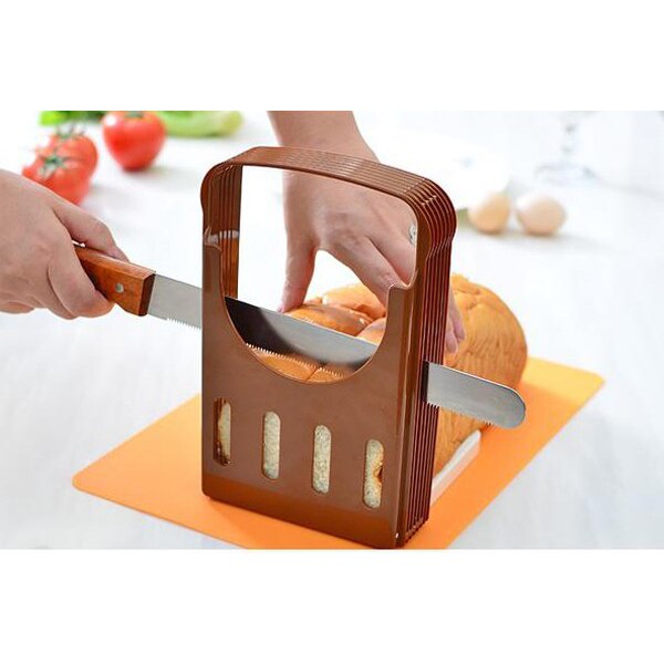 Brood Cut Loaf Toast Slicer Cutter Snijden Gids Keuken Tool