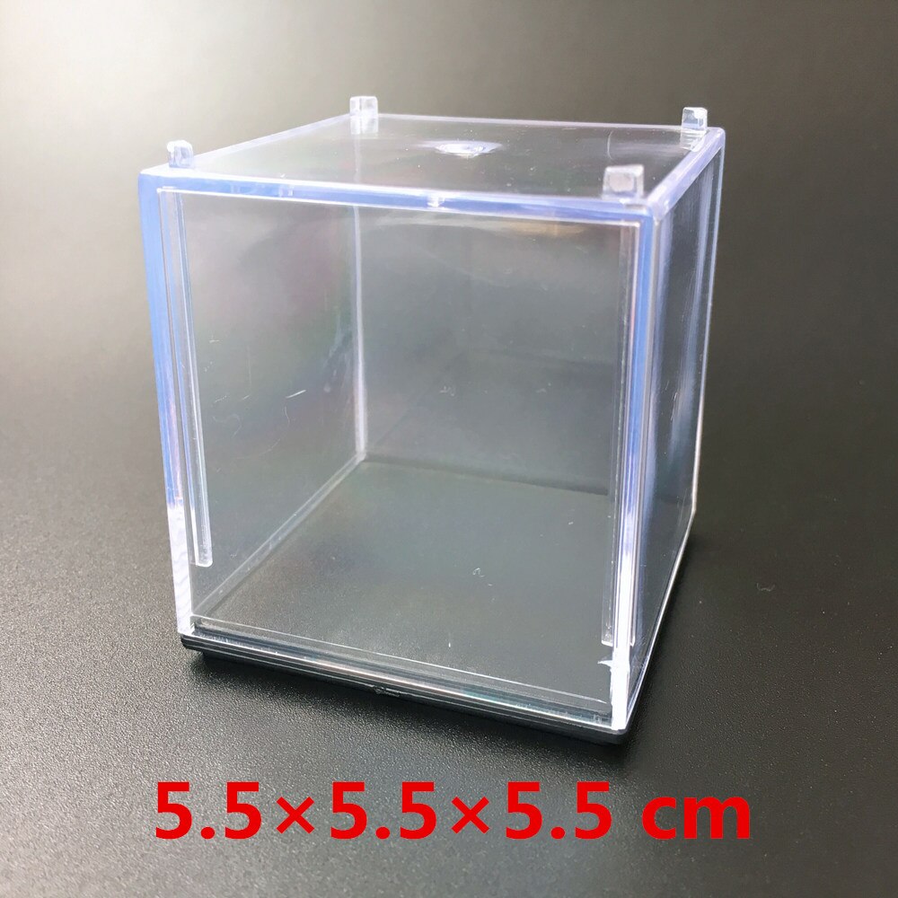 Acryl Display Box Zelf-assemblage Clear Case Opbergdoos: display box