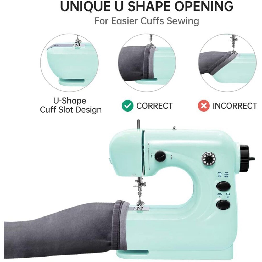 Mini Sewing Machine Portable Electric Sewing Machi... – Vicedeal