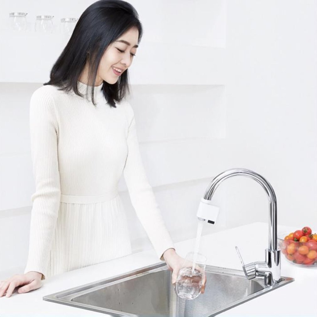 Xiaomi youpin inteligente torneira sensor infravermelho de poupança água poupança água poupança energia overflow sensor de poupança água dispositivo