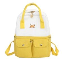 Shiba Inu Corgi Druck Rucksack Lässig Harajuku Hand Reise Rucksack Frauen Schulter Pack Schule Tasche Lolita Mädchen Satchel