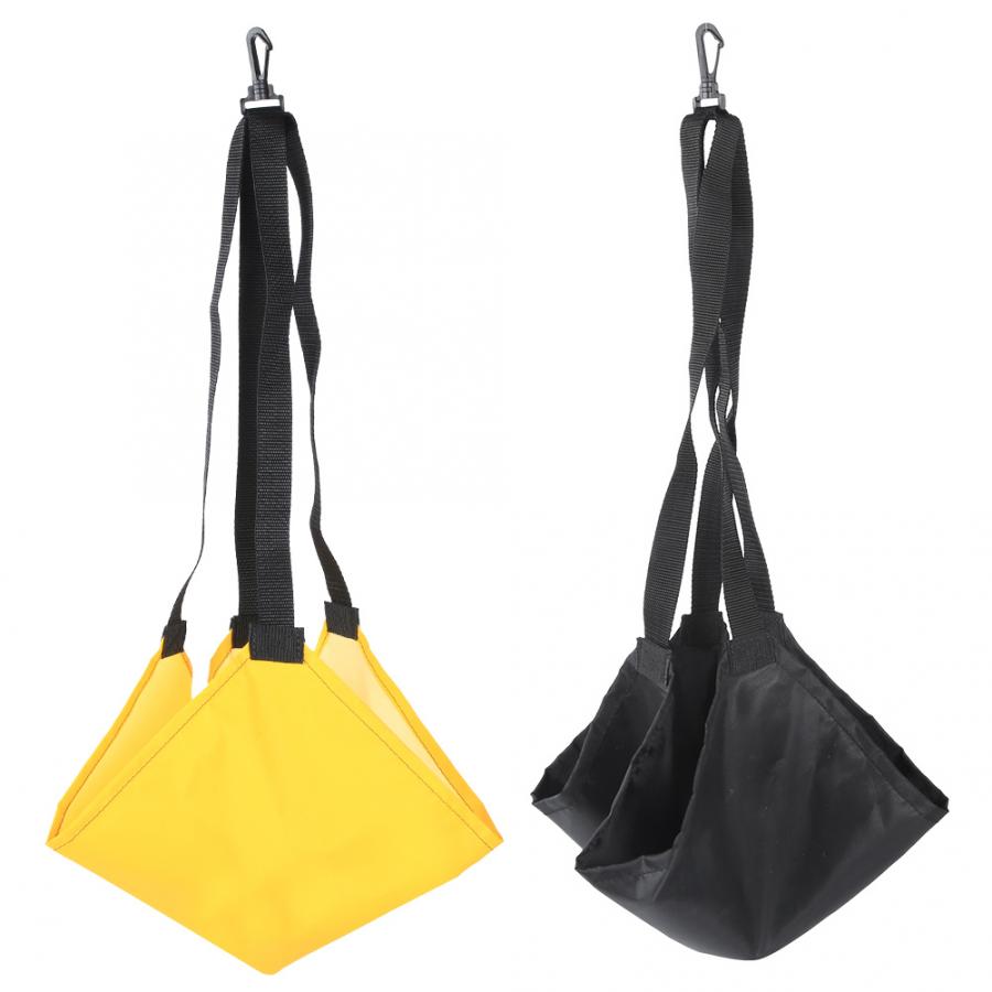 Swimming Resistance Belt Drag Parachute Swim Trainer Swimming Strength Training Harness Resistance Belt with Mesh Pocket