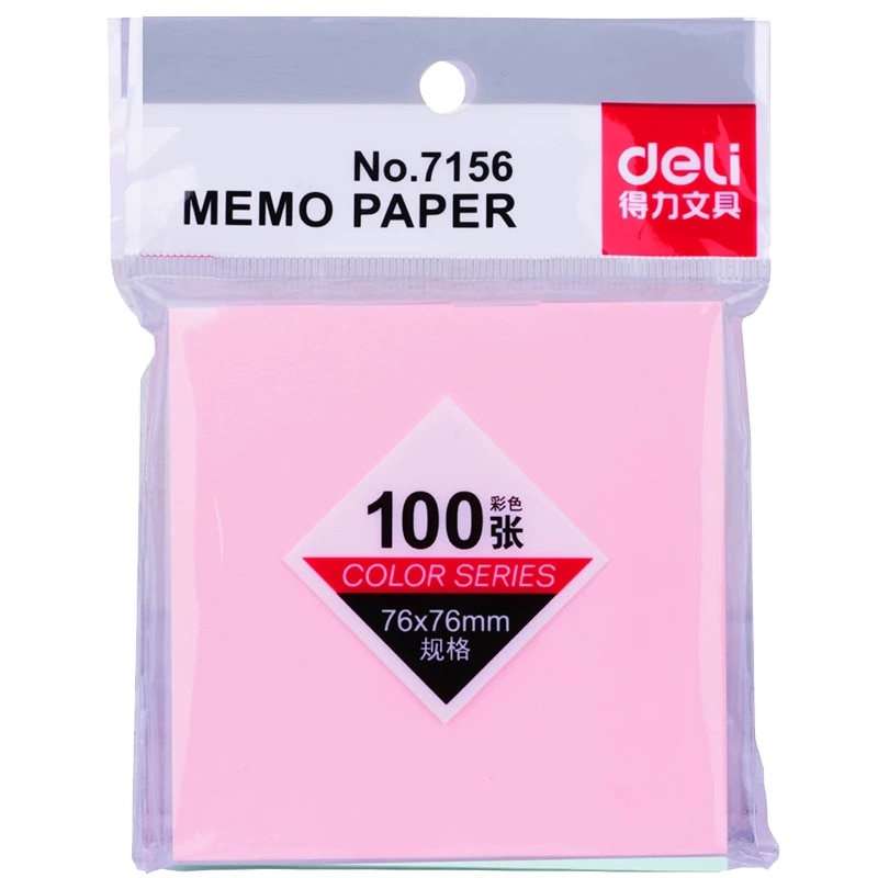 1 pad lot 51*76 mm note paper 100 page sticky note Sticker Post-it Labels Stickers Note