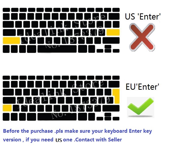 Couverture espagnole souple ue pour Macbook Air 13 A2179 / Air M1 puce A2337 couverture de clavier en silicone arc-en-ciel espagnol ue