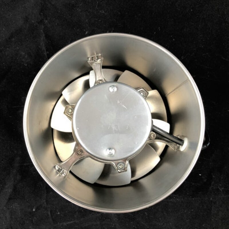 Abluftventilator aus edelstahlrohr, fensterkanal, lüftungsgebläse, toiletten- und küchenlüfter, verstärkerabzug