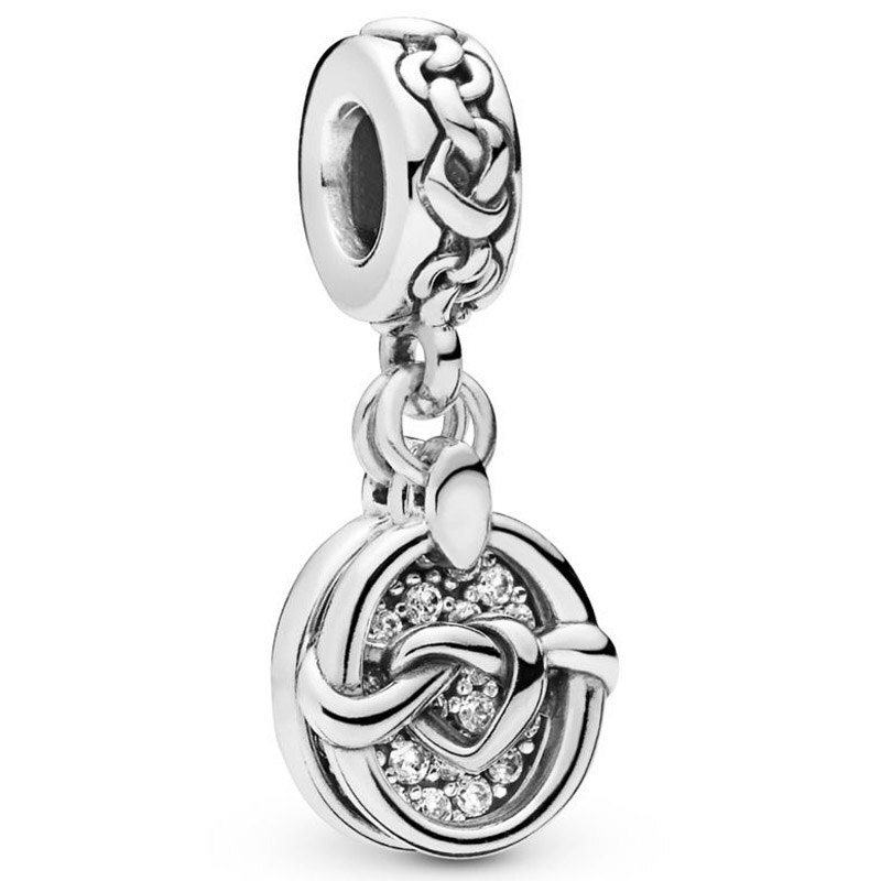 Birthday Cake Twinkling Stars Forever Sisters Crown Pendant Beads 925 Sterling Silver Charms Fit Bracelet Diy Jewelry: PJ00582