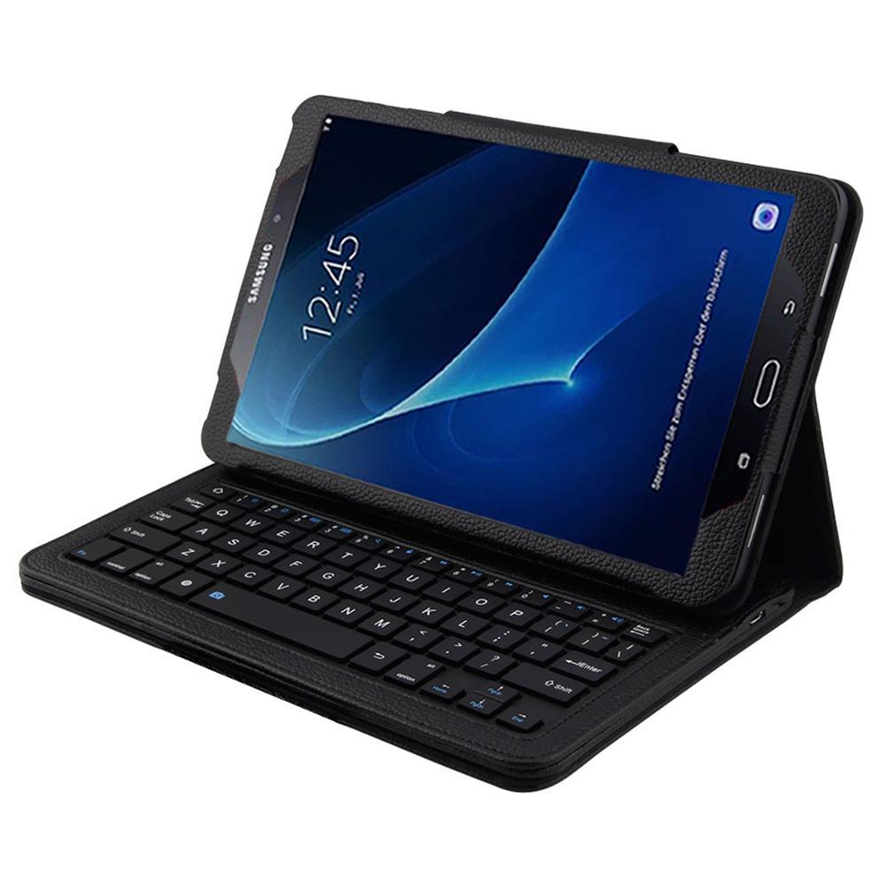 Bluetooth Keyboard Leather Case for Samsung Galaxy Tab A A6 10.1 10.5 T580 T585 SM-T580 SM-T585 Cover Funda