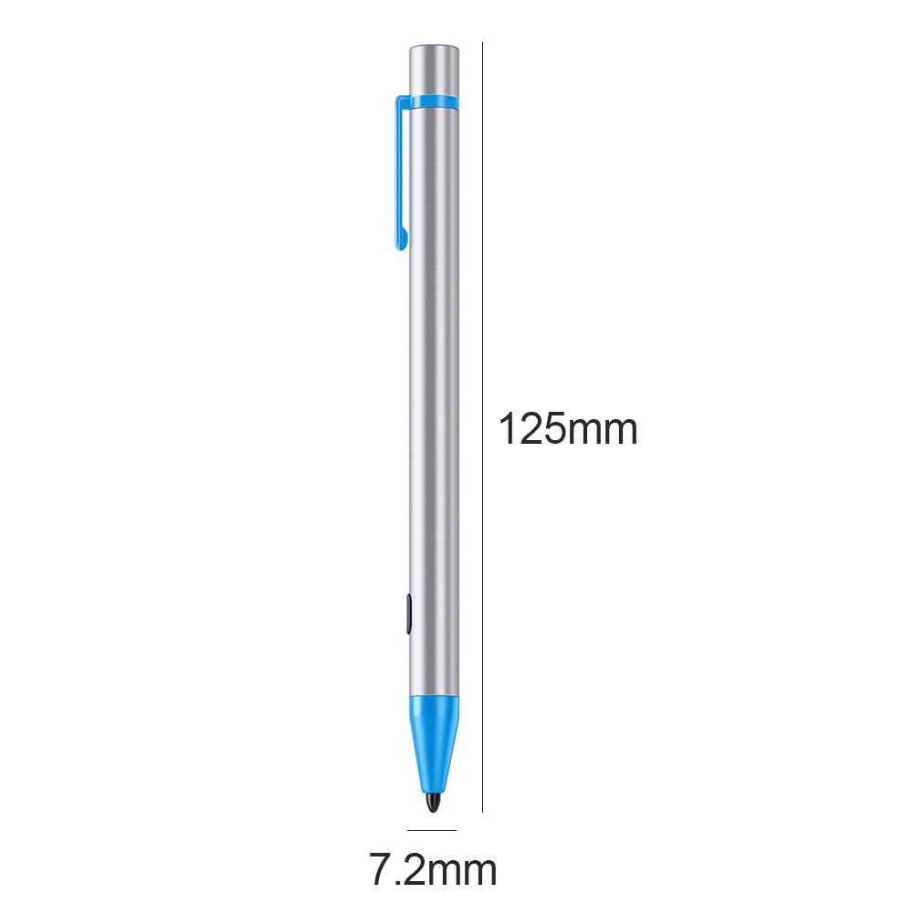 Capacitive Screen Stylus Pen Drawing Touch Smart Pencil for iPad Air Mini 5: Silver