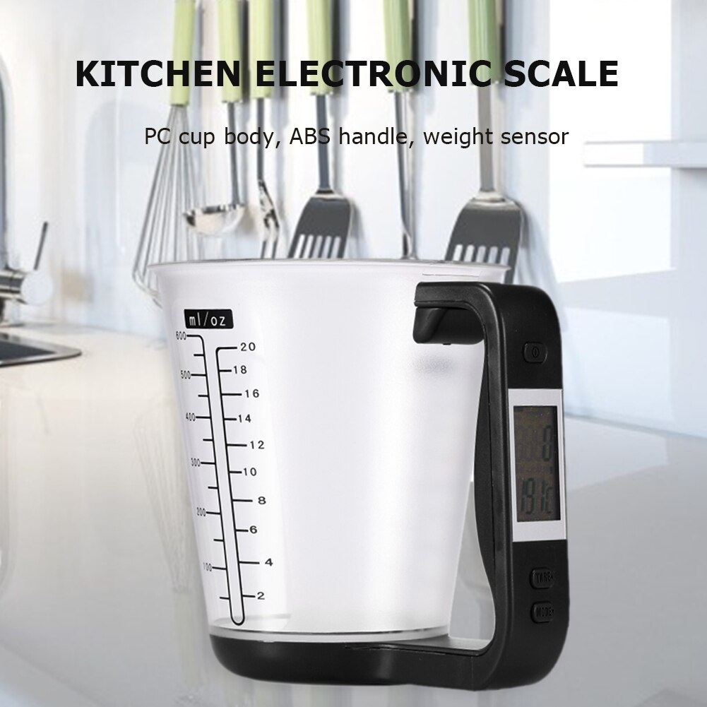 Keukenweegschaal Lcd Elektronische Schaal Elektronische Maatbeker Keukenweegschaal Digitale Temperatuur Meting Cups