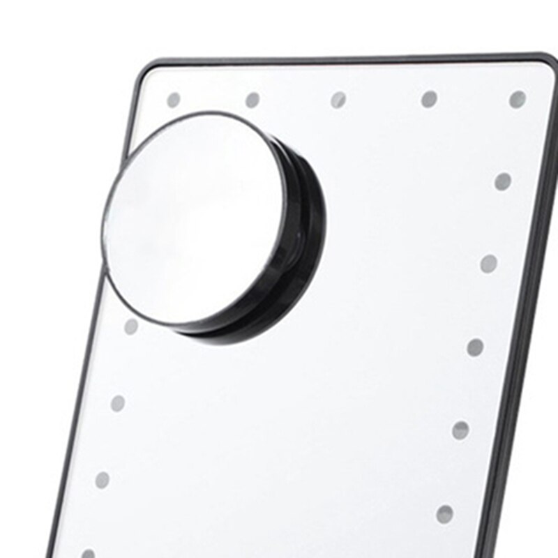 22- lichts led make-upspiegel touchscreen tafel desktop maak  up 10x vergrotende spiegels led cosmetische ijdelheid verstelbare spiegel