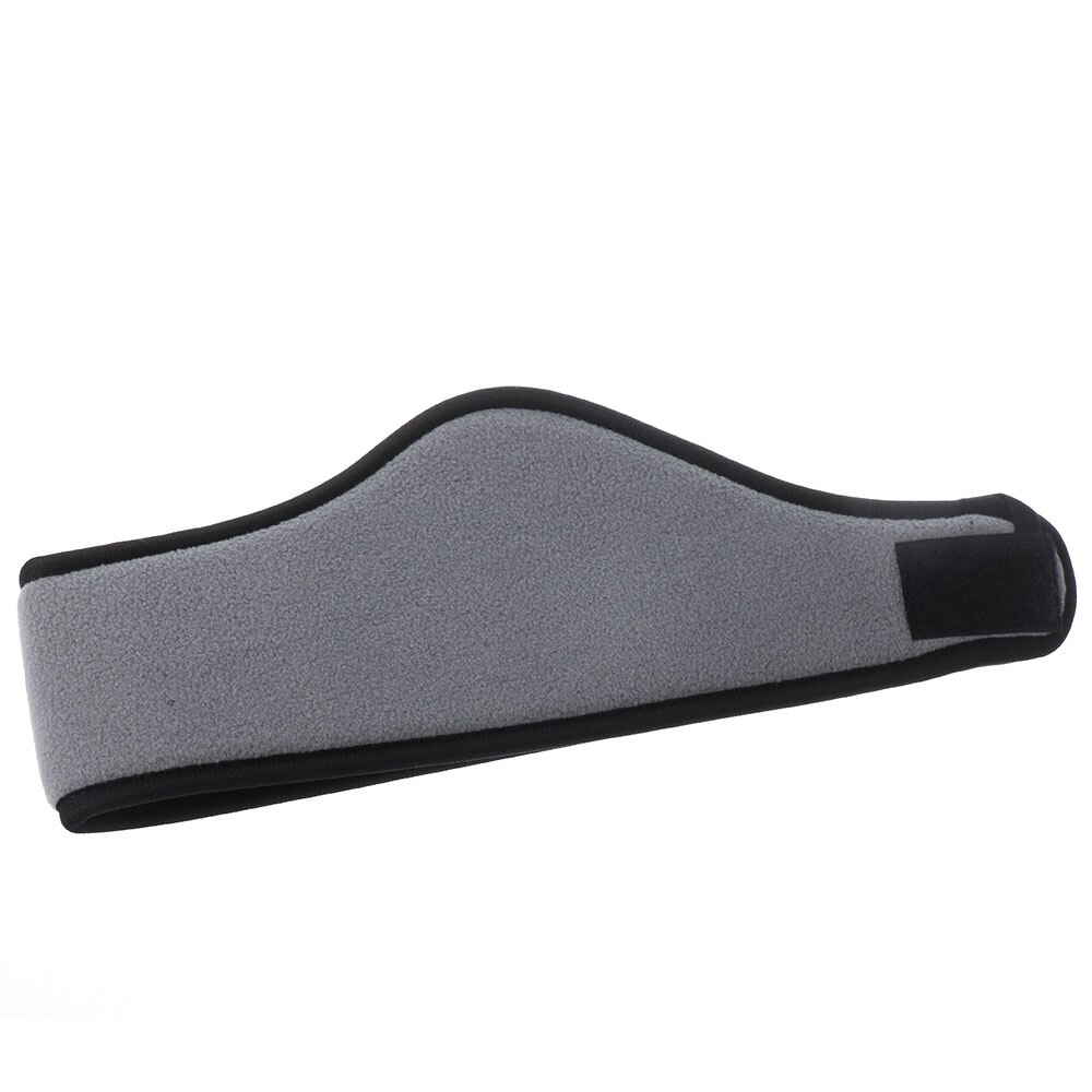 Calentador de invierno Unisex mujeres hombres oído cabeza banda Polar Fleece negro Ear Muff Stretch Spandex accesorios de bandas para el cabello