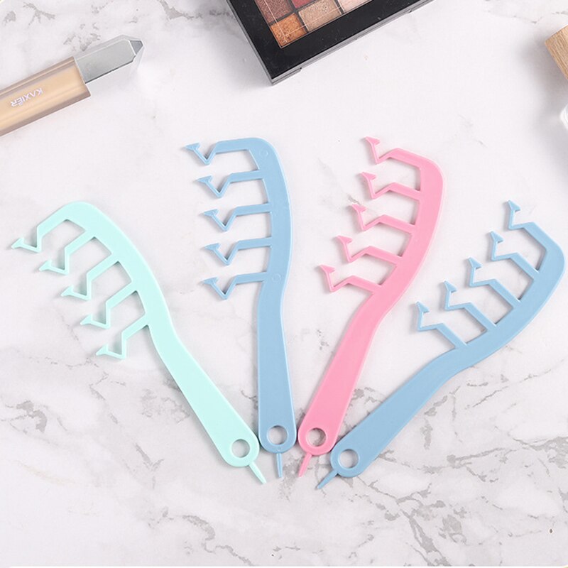 Hair Fluffy Comb Hair Style Comb Instant Hair Volumizer Curly Fluffy Hair Styling Comb Hair Slit Cover Z-Shape Combing Brush