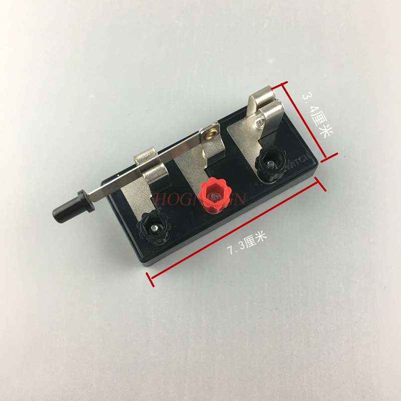 Single pole double throw switch physics circuit line switch teaching equipment for junior high school and high school laboratory