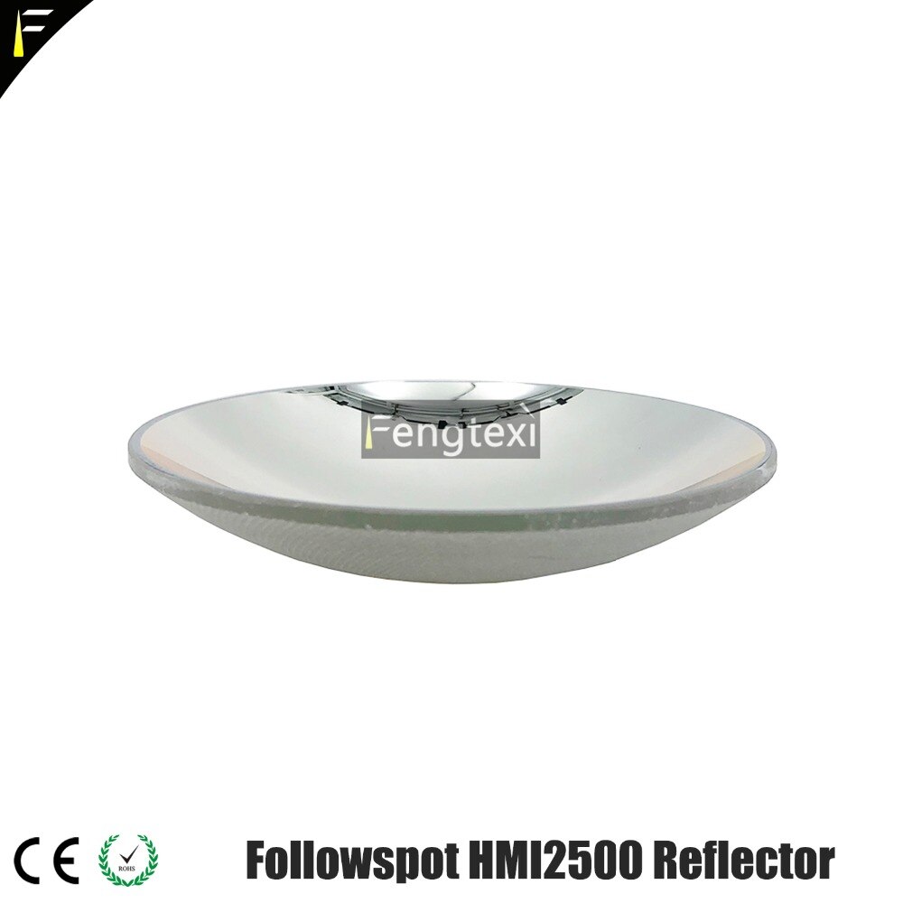 Follow Spotlight Moving Head 8.7Cm Reflector Bowl 575/1200/1500/2500w Follow Spot Glass Bulb Reflective Bowl Reflector