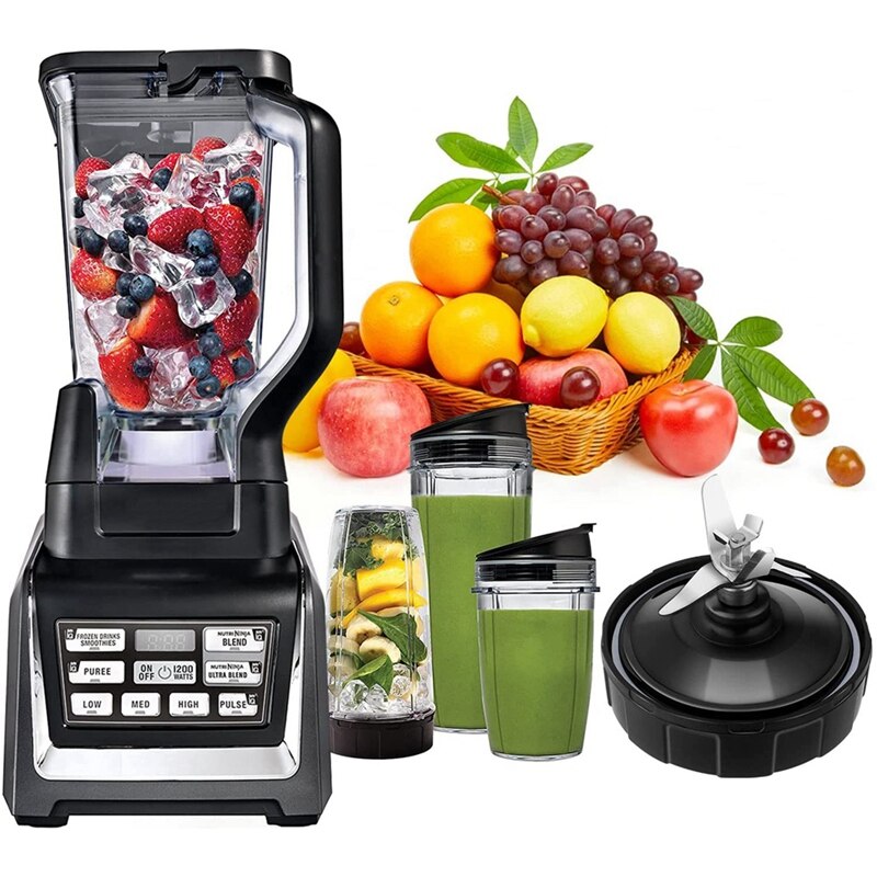 6 płetwy ostrze blendera części zamienne robić Nutri Ninja 1000W automatyczny-iq BL480D BL480 BL480-70 BL480W-70 BL481-70 BL482-70