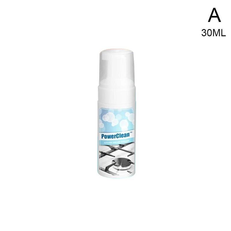 PowerClean Grease Cleaner Cleaning Kitchen Grease Cleaner All-Purpose Rust Cleaner Bubble Household Cleaning 30/100/200ml: 30ml 