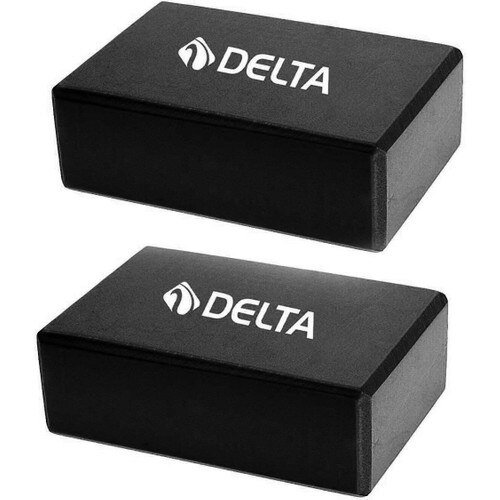 Delta Dubbele Yoga Blok-2 Pcs Yoga Blok-Eva Yoga Blok Set