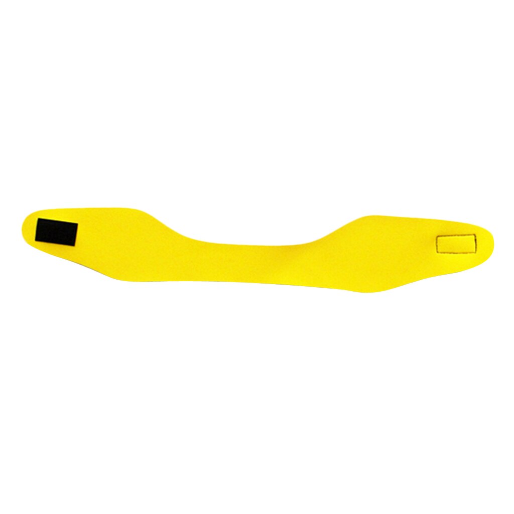 freundlicher Erwachsenen Schwimmen Surfen Ohr Kopf Band Elastische Neopren Stirnband: Gelb Erwachsene 58cm