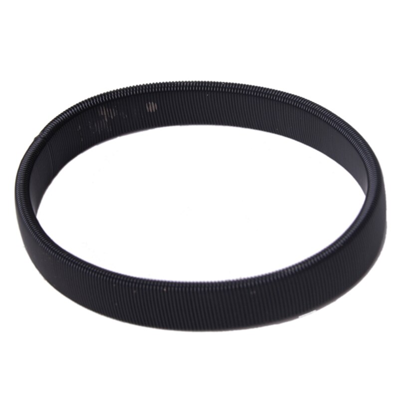 1pc Unisex Punk Solid Elastic Bracelet Metal Sleeve Hoop Springs Steel Wire Armband Bracelet Perimeter 2022: black