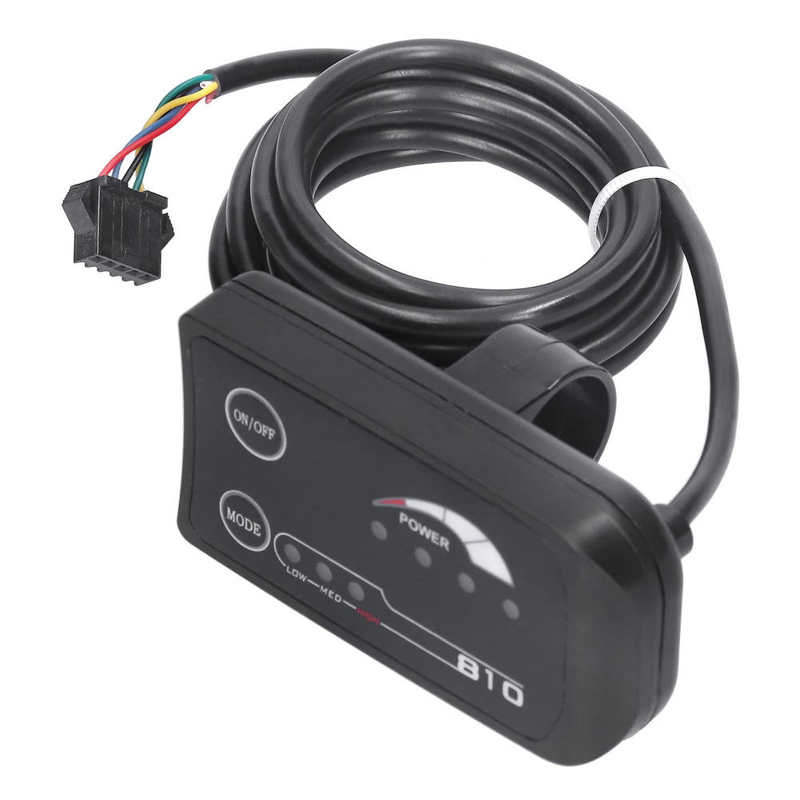 Electric Bicycle Screen Display 48V LED810 Instrument Display Meter Panel Waterproof for Electric Bicycle E‑Scooter